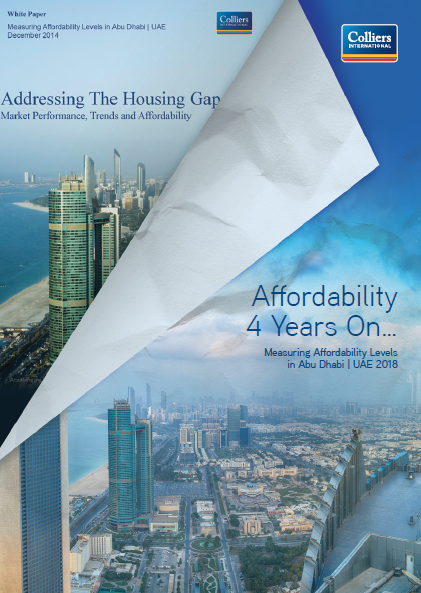 Colliers Affordability's report Cityscape Abu Dhabi 2018